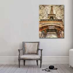 Eyfel Kulesi Kanvas Tablo - 