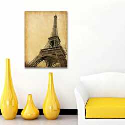 Eyfel Kulesi Kanvas Tablo - 