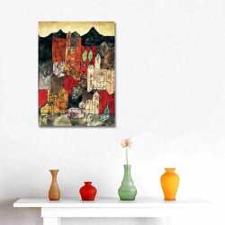 Fantastik Yapılar Kanvas Tablo - 