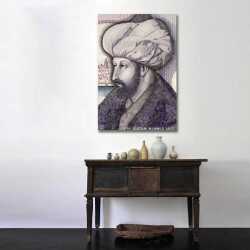 Fatih Sultan Mehmet Kanvas Tablo - 
