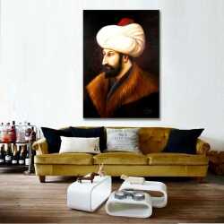 Fatih Sultan Mehmet Kanvas Tablo 1 - 