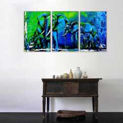 Filler Parçalı Kanvas Tablo - 