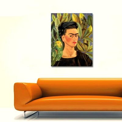 Frida Kahlo Kanvas Tablo