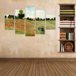 Gelincik Tarlası Van Gogh Kanvas Tablo - 