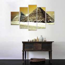 Giza Piramidi Kanvas Tablo - 