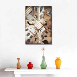 Gizemli Mimari Kanvas Tablo - 