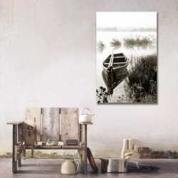 Göldeki Sandal Kanvas Tablo - 