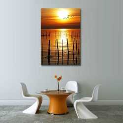 Gün Batımı Kanvas Tablo - 