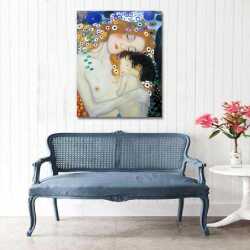 Gustav Klimt Anne ve Çocuk Kanvas Tablo - 