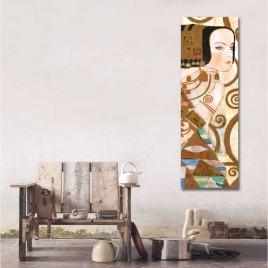 Gustav Klimt Judith II Panoramik Tablo - 