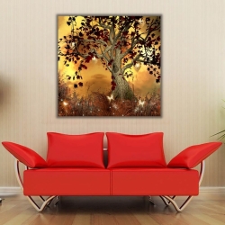 Hayat Ağacı Kanvas Tablo - 