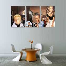 Hollywood Parçalı Kanvas Tablo 2 - 