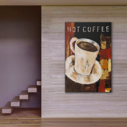 Hot Coffee Kanvas Tablo