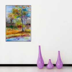 İlkbaharı Karşılama Kanvas Tablo - 