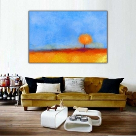 Issız Ağaç Tablosu - 