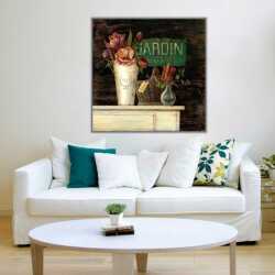 Jardin de Ovence Kanvas Tablo - 