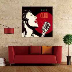 Jazz Clup Kanvas Tablo 1 - 