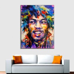 Jimi Hendrix Kanvas Tablo 1 - 