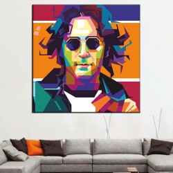 John Lennon Grafiti Art Kanvas Tablo - 