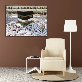 Kabeyi Tavaf Kanvas Tablo - 