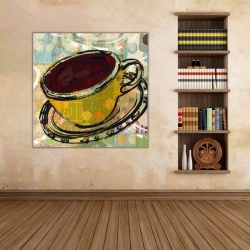 Kahve Fincanı Kanvas Tablo - 