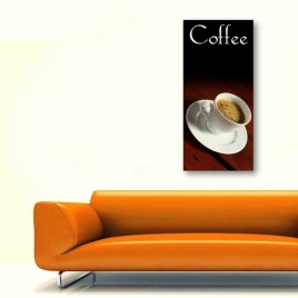 Kahve Kanvas Tablo - 