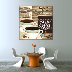 Kahve Tadı Kanvas Tablo - 