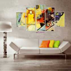 Kandinsky 4 Kanvas Tablo - 