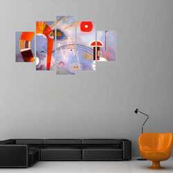 Kandinsky Çizimi 2 Kanvas Tablo - 