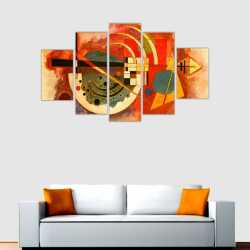 Kandinsky Çizimi 3 Kanvas Tablo - 