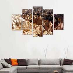 Kapadokya Peribacaları Kanvas Tablo - 