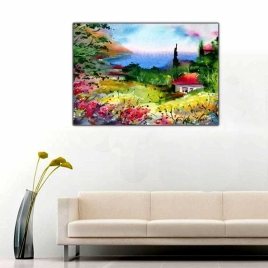 Kırdaki Ev Tablosu - 