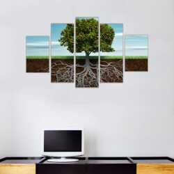 Köklerin Derinliği Kanvas Tablo - 