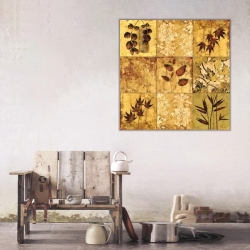 Kuruyan Yapraklar Kanvas Tablo - 