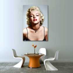 Marilyn Monroe Renkli Kanvas Tablo - 