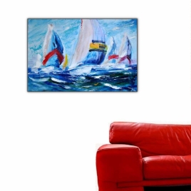 Mavi Yelkenliler Tablo - 