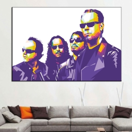 Metallica Kanvas Tablo - 