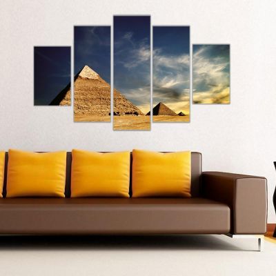 Mısır Piramitleri Kanvas Tablo
