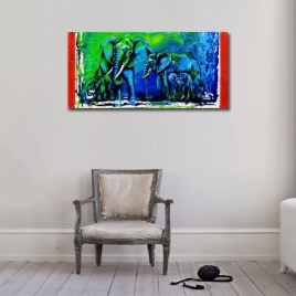 Mistik Filler Kanvas Tablo - 