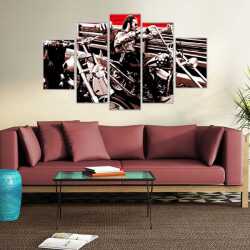 Motorlular Kanvas Tablo - 