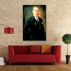 Mustafa Kemal Atatürk Kanvas Tablo - 