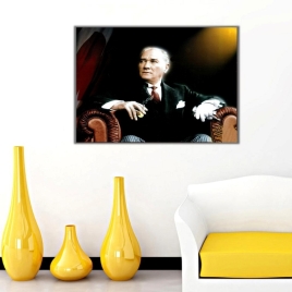 Mustafa Kemal Atatürk Kanvas Tablo 1 - 