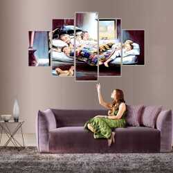 Mutluluğun Resmi Kanvas Tablo - 