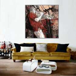 Müzisyen Kanvas Tablo - 