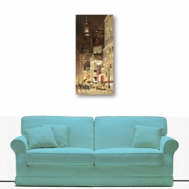 Newyork Sokakları Tablosu - 