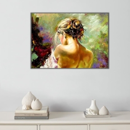 Nü Kadın 5 Kanvas Tablo - 