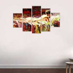 Nü Kadın Kanvas Tablo - 