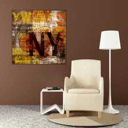 NY New York Kanvas Tablo - 