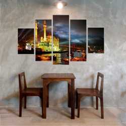 Ortaköy Sahil Kanvas Tablo - 