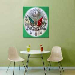 Osmanlı Arması Kanvas Tablo - 